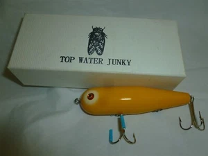 3-3/4 Zoll Holz Top Wasser Junky Japanische Angeln Köder mit Box Lot E-394 - Bild 1 von 10