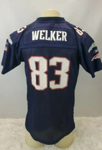 Maglia calcio NFL New England Patriots Wes Welker #83 giovanile taglia XL 18-20 - Foto 1 di 10