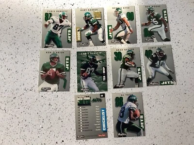 1992 Skybox PrimeTime NY JETS TEAM LOT 10 cards - Image 1 of 4