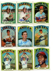 Tom Bradley Signed 1972 Topps #248 White Sox 