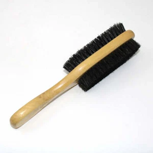 Wooden Bamboo Classic Round Hair Brush Boar Bristles Various Sizes - UK Stock - Picture 1 of 24