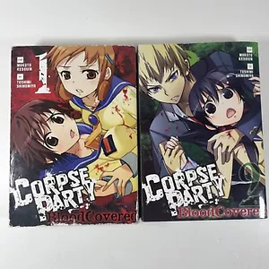 Manga de bolsillo Corpse Party Blood Covered Vols 1 y 2 inglés - Imagen 1 de 9