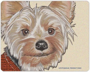 Tabla de cortar vidrio templado Yorkie - Imagen 1 de 3