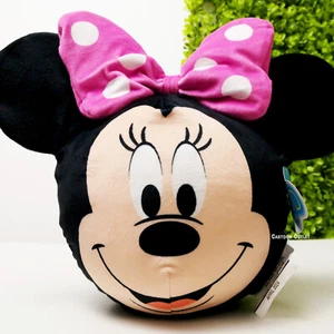Disney Junior Minnie Mouse Travel Cloud Pillow Plush Squish NWT - Picture 1 of 6