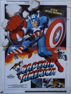 "CAPTAIN AMERICA" Original Poster 1979 (Reb BROWN,Ivan NAGY) 40x60cm - Bild 1 von 1