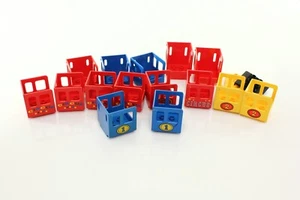 Lego DUPLO Tren Set Lote Duplo Tren Cabinas 100% Completo De Colección Raro - Imagen 1 de 5