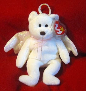 TY Beanie Baby BROWN NOSE HALO the Bear Rare Collectible - Mint Condition - Picture 1 of 5