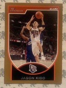 2007-08 Bowman Bronze /399 Jason Kidd #55 HOF