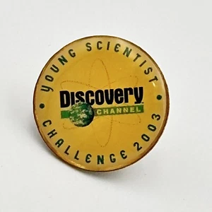 Young Scientist Challenge 2003 Discovery Channel Emaille Anstecknadel Hutnadel - Bild 1 von 2