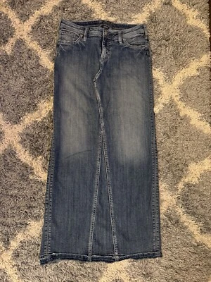 Falda vaquera estilo Adele Jeans plateada  Foto 1 de 4