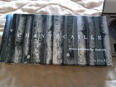 New In Box - CHANTECALILLE Protect the Wolfs Eye Shade Trio - RARE   HTF - Image 1 of 2