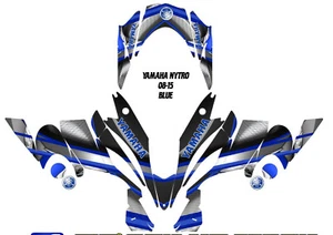 YAMAHA NYTRO SNOWMOBILE WRAP DECAL STICKERS 05-15 ARMOUR BASIC - Bild 1 von 1