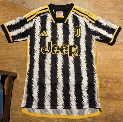 Camiseta deportiva de fútbol local Juventus 2023-24 para niños jóvenes niños - pequeña 9-10 años 140 cm Foto 1 de 4
