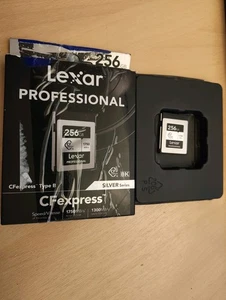 Lexar 256GB Professional CFexpress Type B Card SILVER Series 1000MB/s - Picture 1 of 4