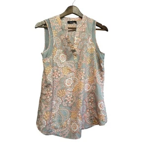 A.n.a new approach paisley print blouse tank top size medium - Picture 1 of 5