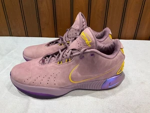 Nike Lebron XXI 21 Basketball Shoes Purple Rain Gold FV2345-500 Mens Size 13 - Picture 1 of 11