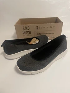 SPENCO Waco Women’s Comfort Shoes Black 9.5D - Picture 1 of 4