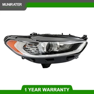 Passenger/Right Side Headlight Assembly Set Halogen For Ford Fusion 2013-2016 - Picture 1 of 9