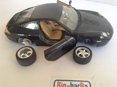 🔥Lot vintage🚗 BBURAGO PORSCHE CARRERA 1997 1/18 🔥🔥✨ OCCASIONE ✨ - Immagine 1 di 4