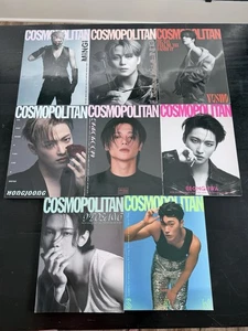 Juego de 8 revistas Cosmopolitan Ateez Kpop Group - Imagen 1 de 8