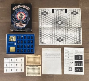 RARE Vintage Ral Partha Boardgame Witch's Caldron COMPLETE All Figures UNPAINTED - Picture 1 of 17
