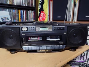 RC-X70 Boombox Victor Double Boombox CD Boombox - Imagen 1 de 13