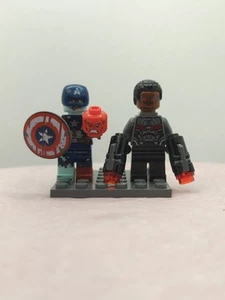 LEGO Marvel - Falcon 76104 & Capt AMERICA Zombie minifigure - 71031 - What if? - Picture 1 of 6