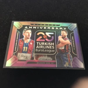 Juan Carlos Navarro 2024-25 Panini Prizm Euroleague Diamond Anniversary SSP #16 - Bild 1 von 2