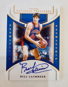 Bill Laimbeer 2024-25 Panini National Treasures Penmanship Autograph Auto /25 - Bild 1 von 1