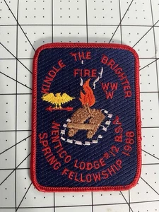 1988 BROAD CREEK FELLOWSHIP EVENT NENTICO LODGE 12 BOY SCOUT ORDINE FRECCIA OA (RS) - Foto 1 di 1