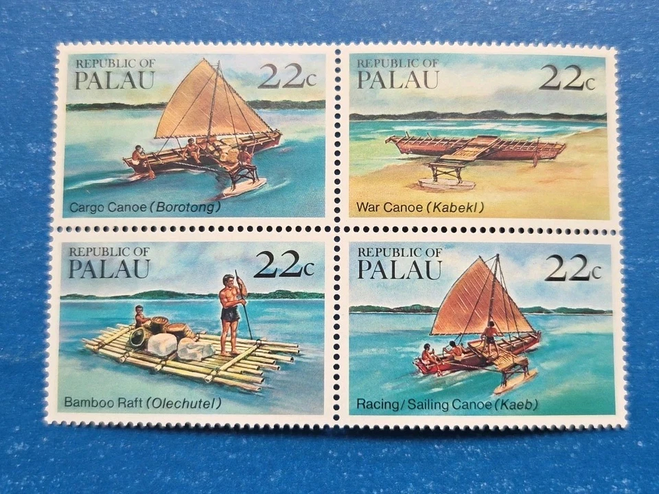 Juego completo de estampillas de Palau, Scott 70a MNH Foto 1 de 1