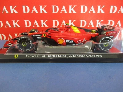 Die cast 1/24 Modellino Auto F1 Ferrari SF-23 Italian GP 2023 C. Sainz - Immagine 1 di 4