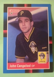 1988 Donruss - John Cangelosi #435 - Pittsburgh Pirates - Picture 1 of 2