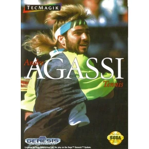 Andre Agassi Tennis (Sega Genesis) nur Cart - Bild 1 von 1