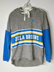 Sudadera con Capucha ROSA Victorias Secret para Mujer XS Azul Gris UCLA Bruins Pullover Sudadera - Imagen 1 de 13