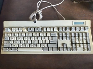 Focus Technology FK-8000 AT/XT Clicky Mechanical DIN Keyboard W/Integrated Calc - Picture 1 of 7