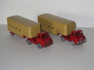 Matchbox Lesney "lot of 2" Major Pack M7 Thames Trader Cattle Trucks - Picture 1 of 12