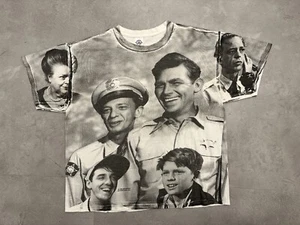 VINTAGE ALL OVER PRINT The Andy Griffith Show SHIRT 1992 sz XL t-shirt vtg - Picture 1 of 6
