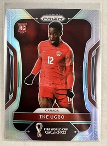 Ike Ugbo 2022 Prizm World Cup Silver Prizm Rookie RC #48 Canada - Picture 1 of 2