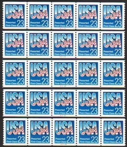 2606 23c USA Flag complete set of 9 PS5 MNH (2 pics) - Picture 1 of 2