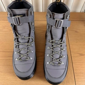 Dr. Martens Gr. 13 grau gesteppt wattiert Wanderschuhe Riemen - Bild 1 von 13