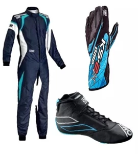Go Kart Racing Suit CIK FIA level 2 approved kart Suit, Shoes, Gloves with gifts - Imagen 1 de 11