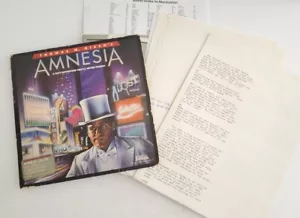 Amnesia (Text Adventure) by Electronic Arts for Apple II,IIe,IIc,IIgs 5.25” Disk - Picture 1 of 11