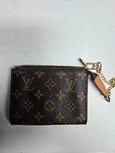 Louis Vuitton Wristlet Brown Used - Picture 1 of 1