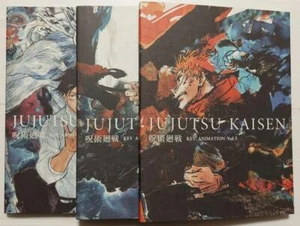 Jujutsu Kaisen Key Animation Limited Art Book Vol. 1  2 0 Manga Anime Japanese - Picture 1 of 8