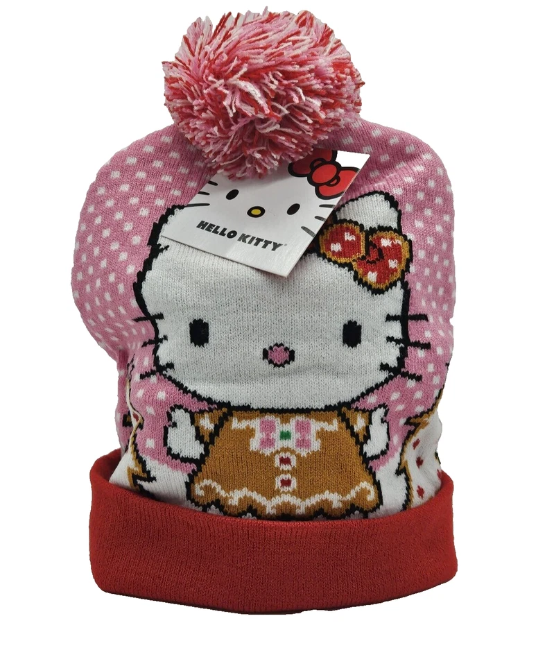 Gorro de invierno Hello Kitty Navidad con HK BT2 Foto 1 de 4
