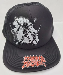 Metal Black Death Gothic Industrial Thrash Humans camionista regolabile - Foto 1 di 2
