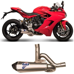 Termignoni Ducati Supersport 950 2016 Terminale Di Scarico Moto Scream Titanio - Imagen 1 de 7