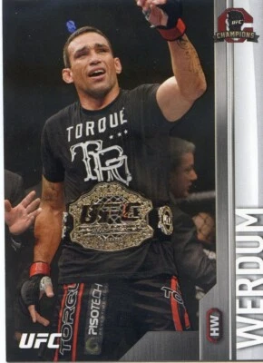2015 Topps UFC Champions Base #158 Fabricio Werdum - Image 1 of 2