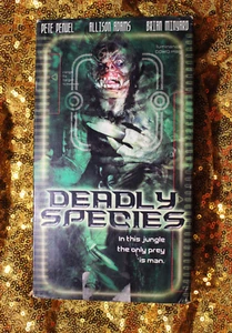 Deadly Species (2002, VHS) HORROR RARE OOP HTF - Picture 1 of 5